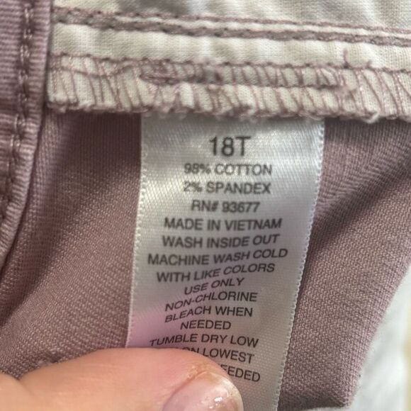 Ana A new approach light purple twill shorts size 18 tall - Picture 5 of 5